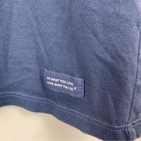 Life Is Good Love Pride Rainbow Logo Blue Tee T-Shirt Women's sz L - Picture 3 of 7